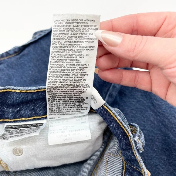 Levis 550 Mens Jeans Size 36x30 Tapered Leg Relaxed Fit Street Classic Preppy - Picture 15 of 16